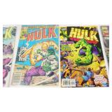 Ten Marvel Comic Books--"The Incredible Hulk"