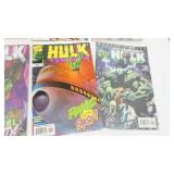 Ten Marvel Comic Books--"The Incredible Hulk"