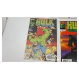Ten Marvel Comic Books--"The Incredible Hulk"