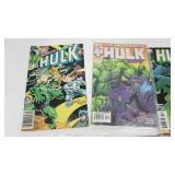 Nine Marvel Comic Books--"The Incredible Hulk"