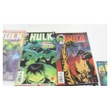 Nine Marvel Comic Books--"The Incredible Hulk"