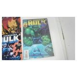 Nine Marvel Comic Books--"The Incredible Hulk"