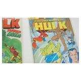 Eight Marvel Comic Books--"The Incredible Hulk"