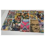 Ten Marvel Comic Books--Seven "The Punisher"--&--Three "The Punisher-NAM"