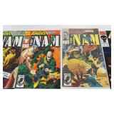 Ten Marvel Comic Books--Seven "The Punisher"--&--Three "The Punisher-NAM"
