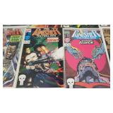 Ten Marvel Comic Books--Seven "The Punisher"--&--Three "The Punisher-NAM"