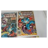 Ten Marvel Comics--"Captain America"