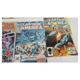 Ten Marvel Comics--"Captain America"