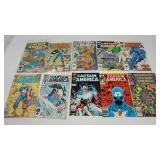Ten Marvel Comics--"Captain America"