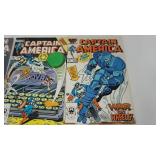 Ten Marvel Comics--"Captain America"