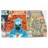 Ten Marvel Comics--"Captain America"