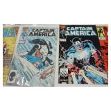Ten Marvel Comics--"Captain America"