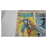 Ten Marvel Comics--"Captain America"