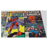 Ten Marvel Comics--"Captain America"