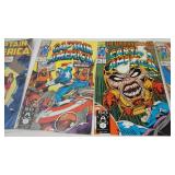 Ten Marvel Comics--"Captain America"