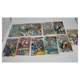 Eleven Marvel Comics--"Captain America"