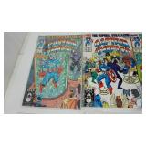 Eleven Marvel Comics--"Captain America"