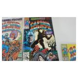 Eleven Marvel Comics--"Captain America"