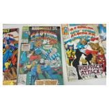 Eleven Marvel Comics--"Captain America"