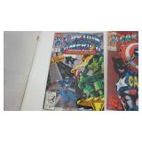 Eleven Marvel Comics--"Captain America"