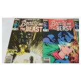 Seven Marvel Comic Books--Four Of Them--"Beauty & The Beast"--Three Of Them--"Black  Widow"