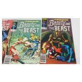 Seven Marvel Comic Books--Four Of Them--"Beauty & The Beast"--Three Of Them--"Black  Widow"