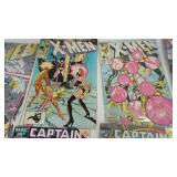 Fifteen Marvel Comic Books--"X-MEN"--"Captain America"