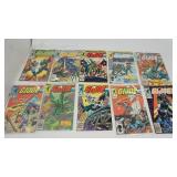 Ten Marvel Comic Books--"GI JOE"