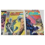 Ten Marvel Comic Books--"GI JOE"