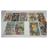 Nine Marvel Comic Books--"West Coast Avengers"