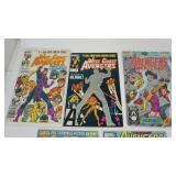 Nine Marvel Comic Books--"West Coast Avengers"