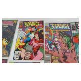 Twelve Marvel Comic Books--"Strange"