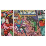 Twelve Marvel Comic Books--"Strange"
