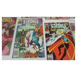 Twelve Marvel Comic Books--"Strange"