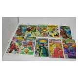 Ten Marvel Comic Books--"Dr. Strange"---"Baron Mordo