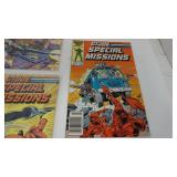 Thirteen Marvel Comic Books--"GI JOE"---"GI JOE Special Missions"