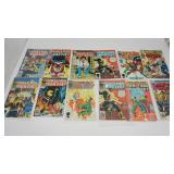 Twelve Marvel Comic Books--"Power Man Iron Fist"
