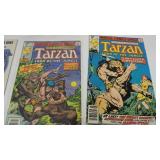 Eight Marvel Comic Books--"Tarzan-Lord Of The Jungle"