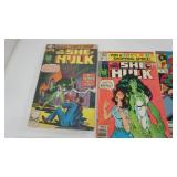 Ten Marvel Comic Books--"The Savage She Hulk"