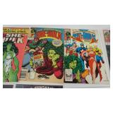 Ten Marvel Comic Books--"The Savage She Hulk"