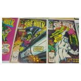 Ten Marvel Comic Books--"The Savage She Hulk"