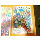 Ten X-MEN Comic Books