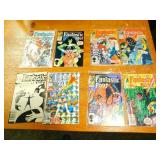 Eight Comic Books Of Marvel