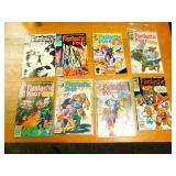 Eight Comic Books Of Marvel