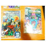 Seven Marvel Comic Books