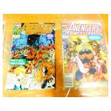 Eight Marvel Comic Books--"Avengers West Coast"