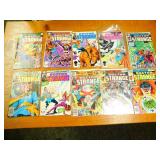 Ten Marvel Comic Books--"Doctor Strange"