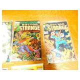 Nine Marvel Comic Books--"Doctor Strange"