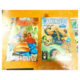 Ten Marvel Comic Books--"Avengers"
