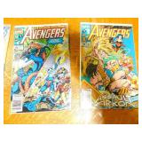 Ten Marvel Comic Books--"Avengers"